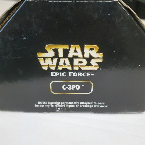 Vintage 1997 Star Wars Epic Force C 3P0 Power of the Force Rotates New Old Stock - Picture 6 of 7